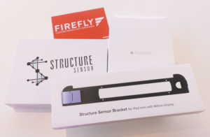 Firefly will give away iPad & Structure Sensor at this weeks conference