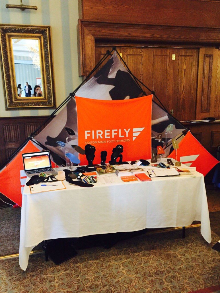 Firefly Orthoses Stand at SCP Fermanagh.